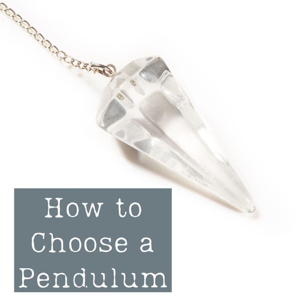 how to choose a pendulum quartz pendulum (link)