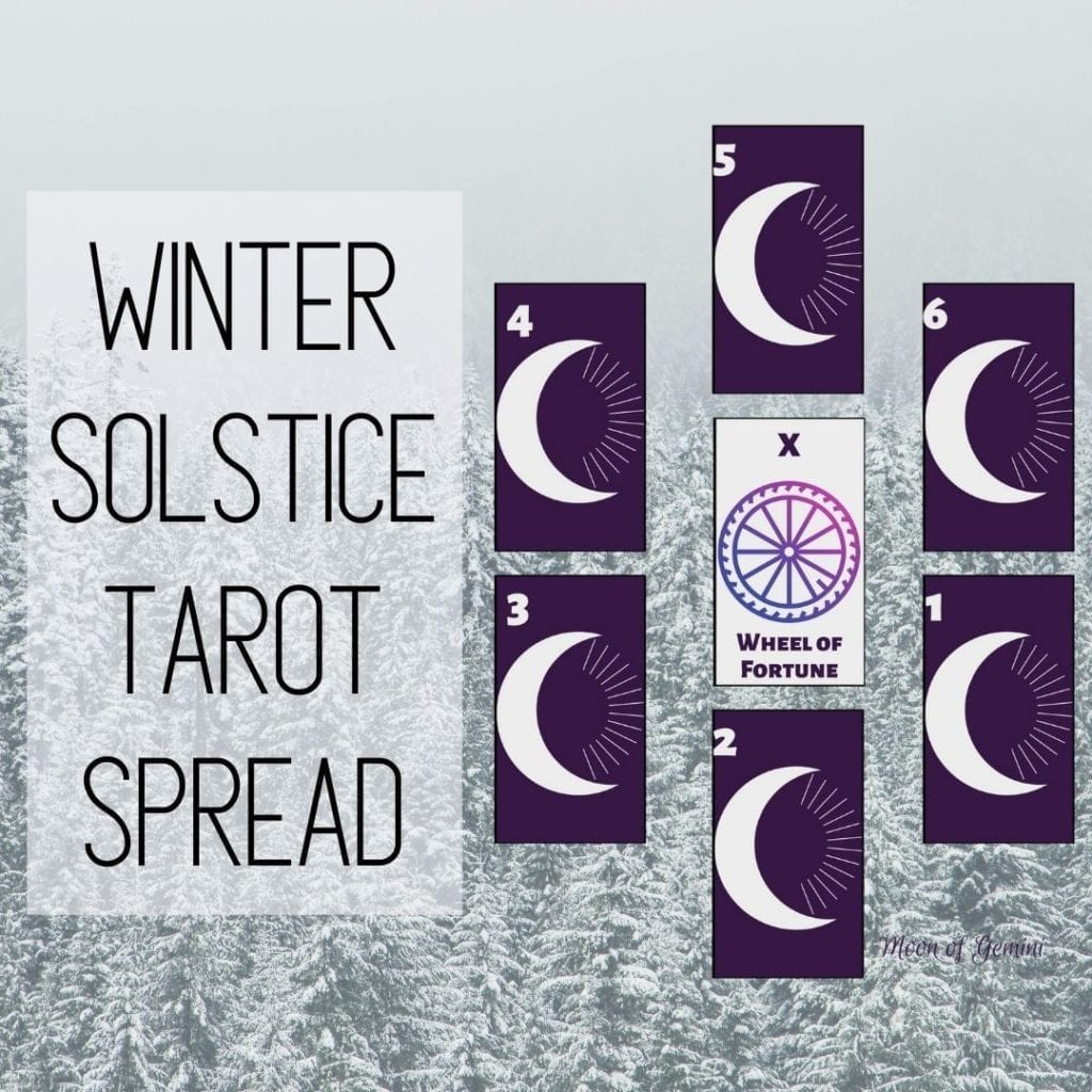 winter solstice tarot spread