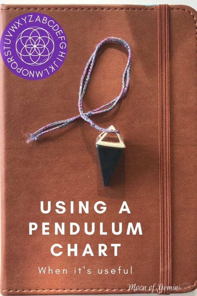 When you're starting out with a pendulum, it can seem overwhelming. Here's an easy guide of when to use a pendulum chart or not.