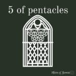 5 of pentacles tarot card