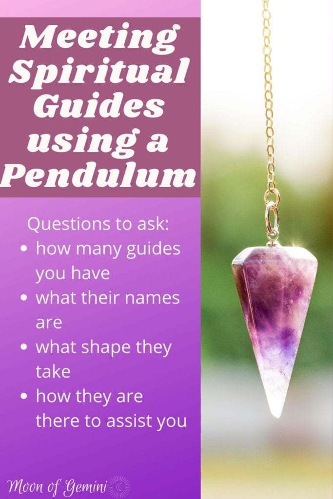 questions to ask your pendulum about your spiritual guides