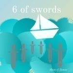 6 of swords tarot card