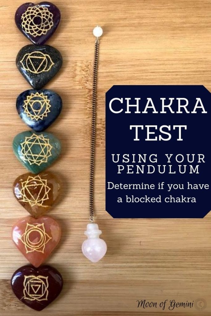 Use your pendulum to conduct a chakra test - either on yourself or another person! A few simple steps.
