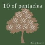 10 of pentacles tarot card