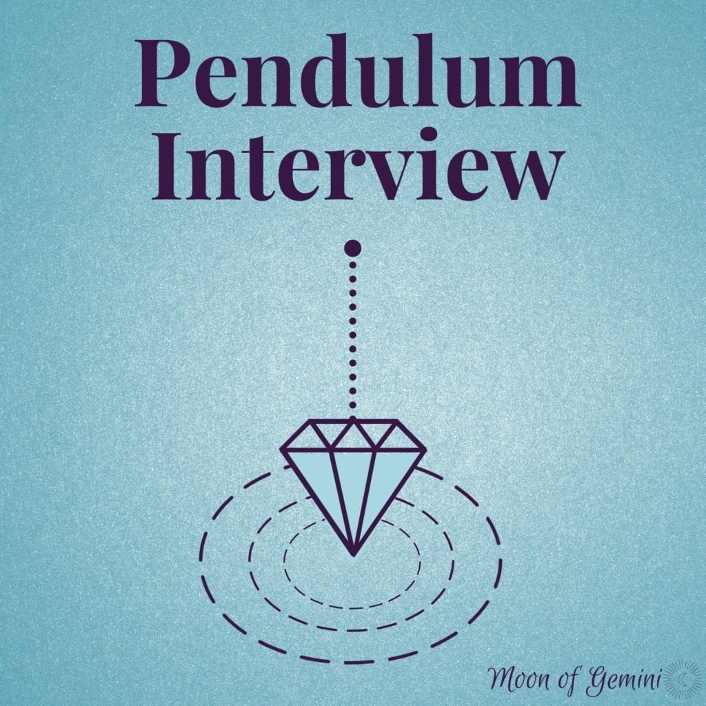 interview your pendulum with a pendulum