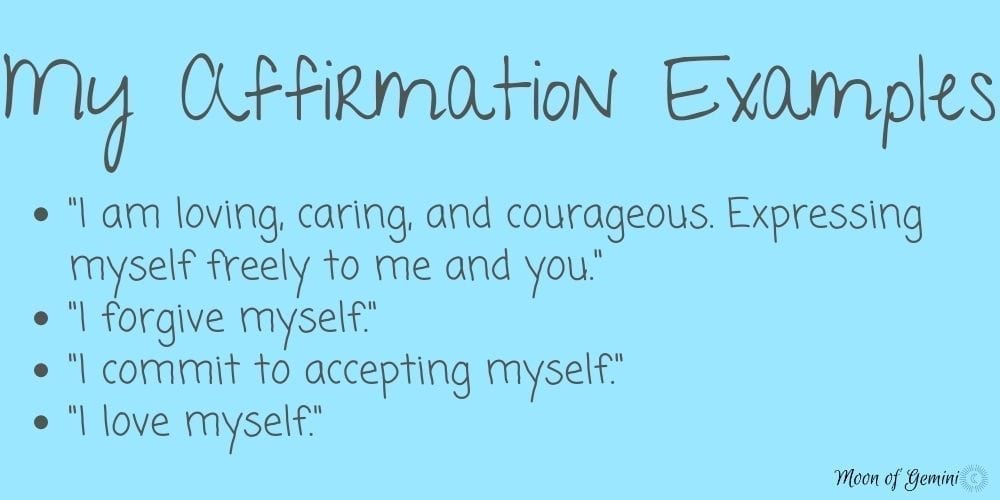 my affirmation examples