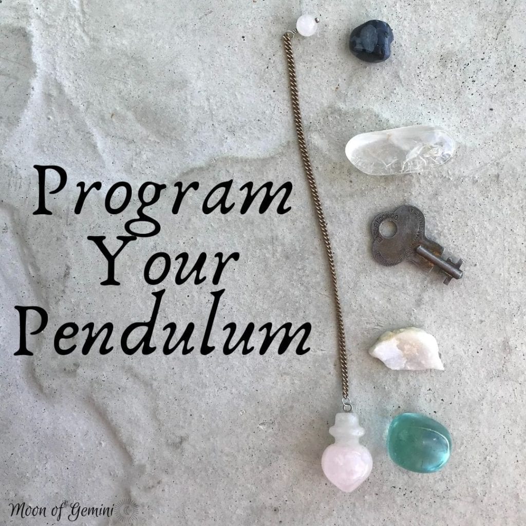learn how to program your pendulum