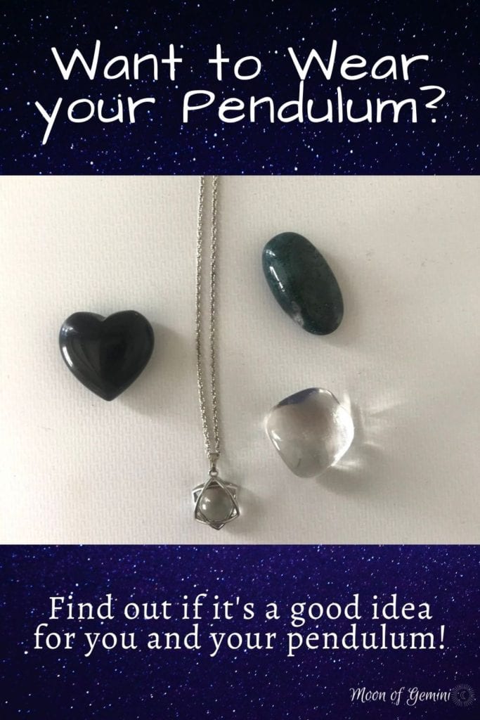 Can you wear a pendulum as a necklace? Find out if it's right for you and your pendulum!