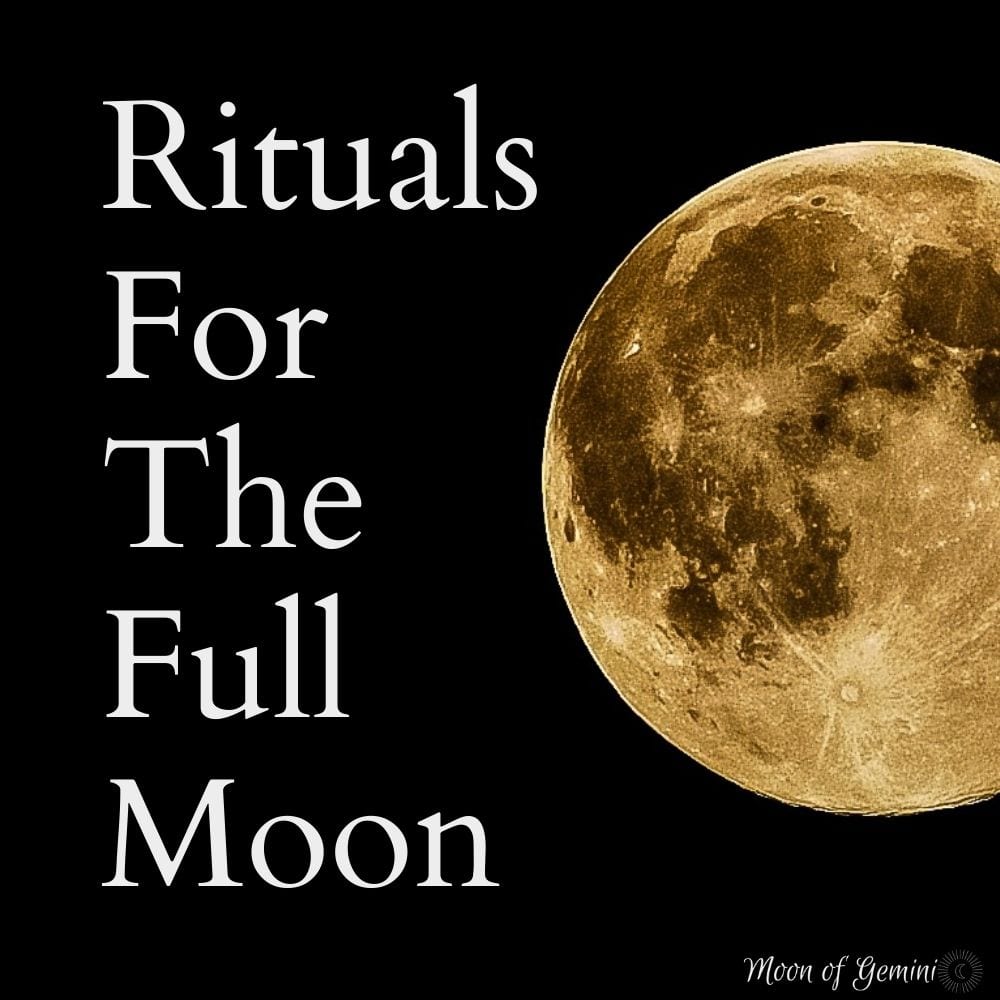 rituals for the full moon