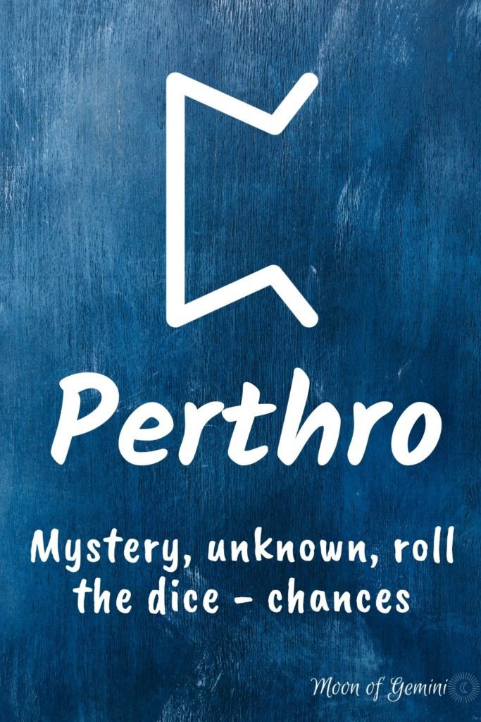 perthro rune with definition