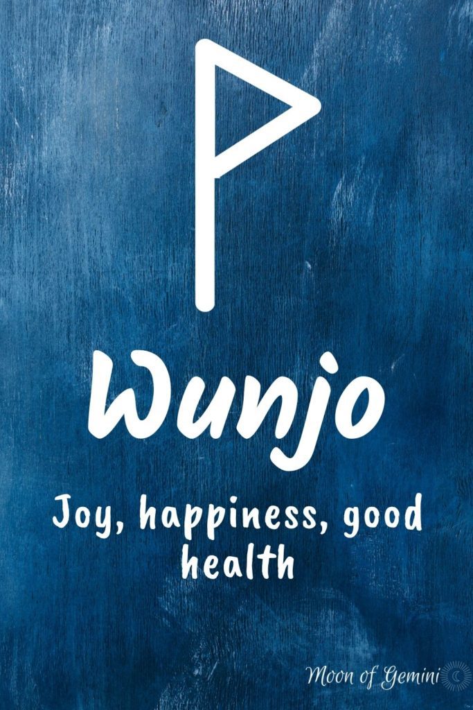 wunjo rune and definition