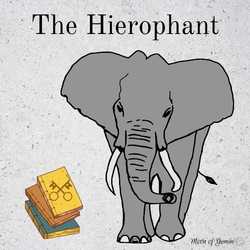 the hierophant tarot card