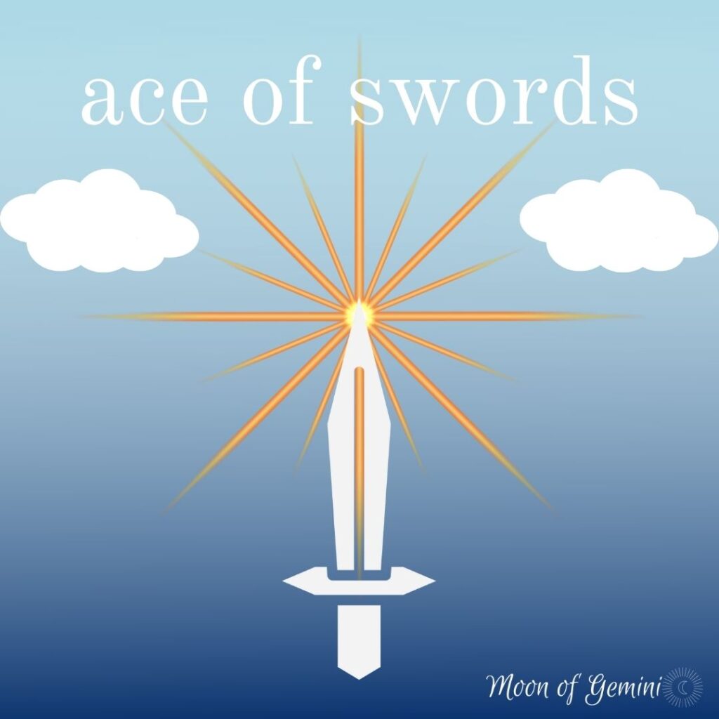 ace of swords tarot card image