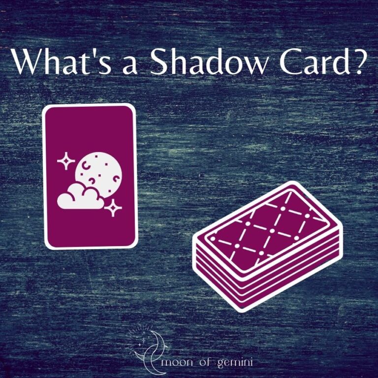 What Is A Shadow Card in Tarot? • Moon of Gemini